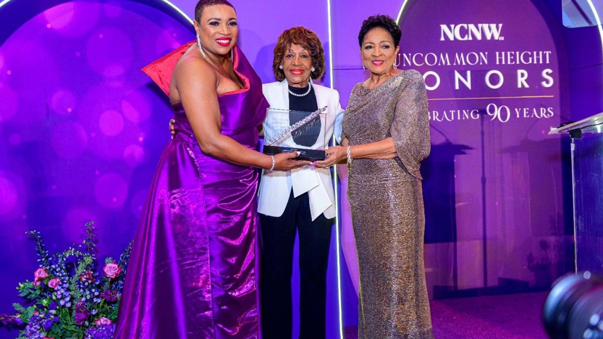 Congresswoman Maxine Waters Receives Highest Honor  From National Council of Negro Women