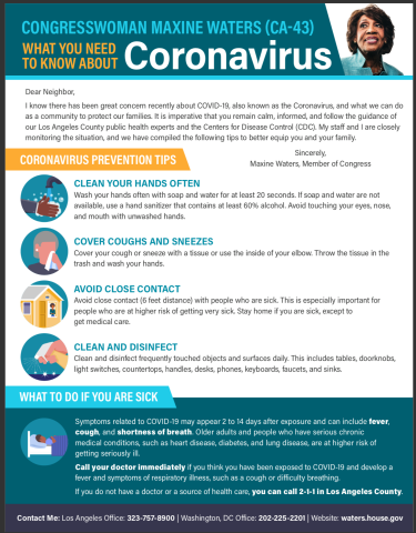 What you need to know about Coronavirus